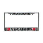 Wholesale-Rutgers Scarlet Knights Lic Plt Frame S/L Printed