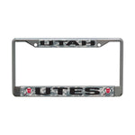 Wholesale-Utah Utes Lic Plt Frame S/L Printed