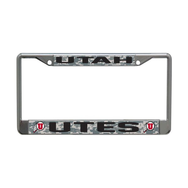 Wholesale-Utah Utes Lic Plt Frame S/L Printed