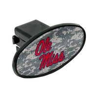 Wholesale-Ole Miss Rebels CAMO Oval 2" Hitch Receiver