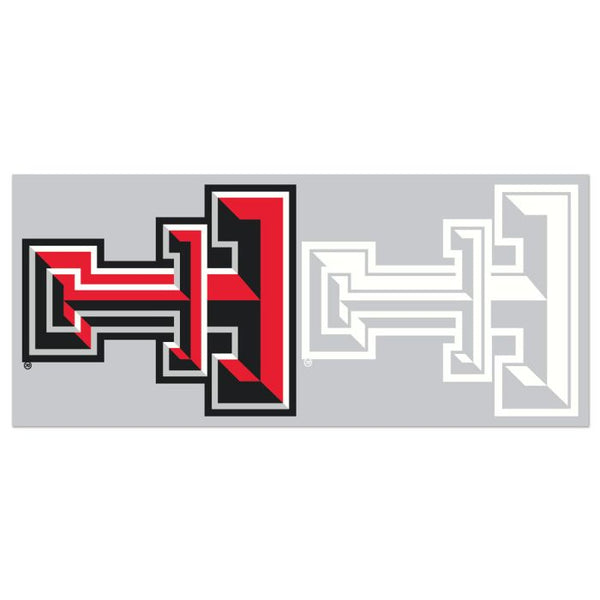 Wholesale-Texas Tech Red Raiders Foiled Window Decals 4" x 7"