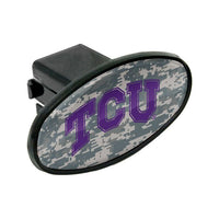 Wholesale-TCU Horned Frogs CAMO Oval 2" Hitch Receiver