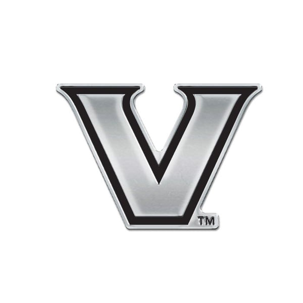 Wholesale-Vanderbilt Commodores Chrome Free Form Auto Emblem