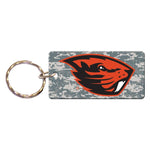 Wholesale-Oregon State Beavers CAMO Keychain Rectangle