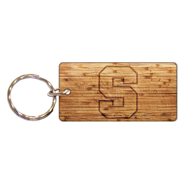 Wholesale-Syracuse Orange WOOD Keychain Rectangle