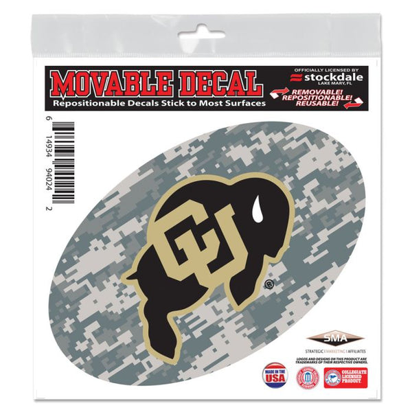 Wholesale-Colorado Buffaloes CAMO All Surface Decal 6" x 6"