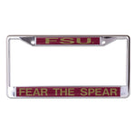 Wholesale-Florida State Seminoles Lic Plt Frame S/L Printed
