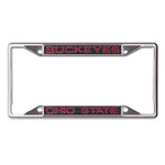 Wholesale-Ohio State Buckeyes CARBON Lic Plt Frame S/S Printed