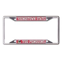 Wholesale-Youngstown State Penguins MEGA Lic Plt Frame S/S Printed
