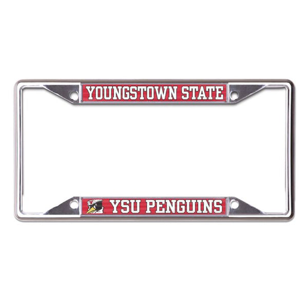 Wholesale-Youngstown State Penguins MEGA Lic Plt Frame S/S Printed