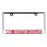 Wholesale-Houston Cougars MEGA Lic Plate Frame B/O Printed