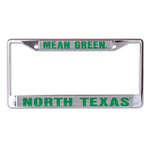 Wholesale-North Texas Mean Green Lic Plt Frame S/L Printed