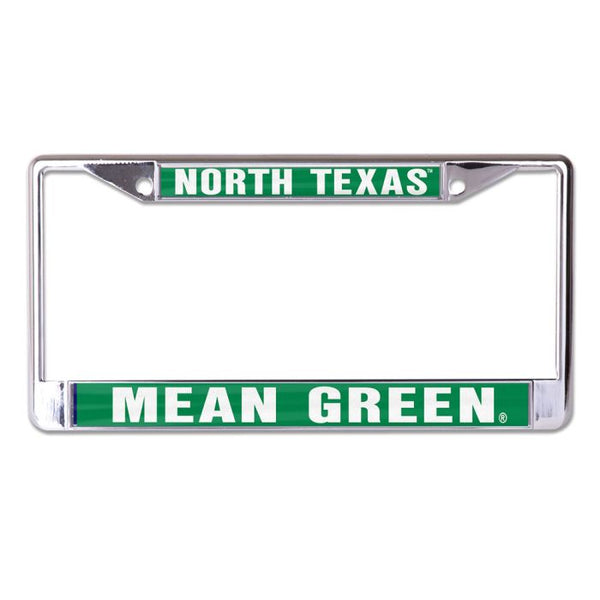 Wholesale-North Texas Mean Green Lic Plt Frame S/L Printed