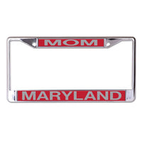 Wholesale-Maryland Terrapins MOM Lic Plt Frame S/L Printed