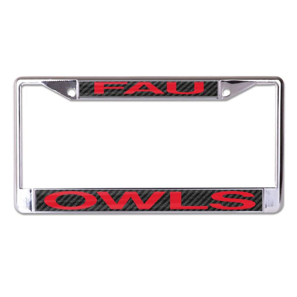 Wholesale-Florida Atlantic Owls Lic Plt Frame S/L Printed