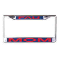 Wholesale-Florida Atlantic Owls Lic Plt Frame S/L Printed