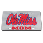 Wholesale-Ole Miss Rebels Acrylic Classic License Plates