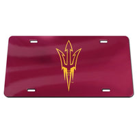 Wholesale-Arizona State Sun Devils Specialty Acrylic License Plate