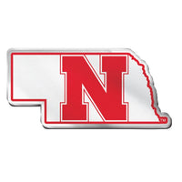 Wholesale-Nebraska Cornhuskers Acrylic Auto Emblem