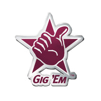 Texas A&M Aggies Acrylic Auto Emblem