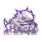 Wholesale-TCU Horned Frogs Acrylic Auto Emblem