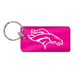 Denver Broncos Keychain Rectangle