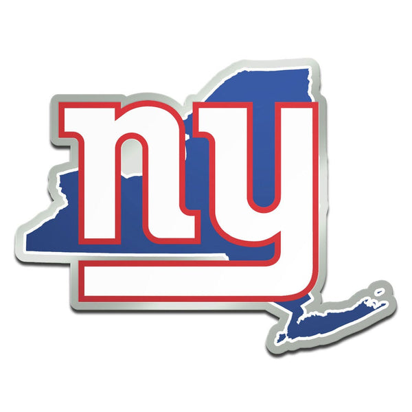 New York Giants STATE Acrylic Auto Emblem
