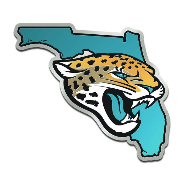 Jacksonville Jaguars STATE Acrylic Auto Emblem