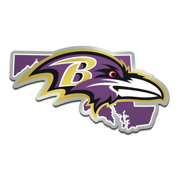 Baltimore Ravens STATE Acrylic Auto Emblem