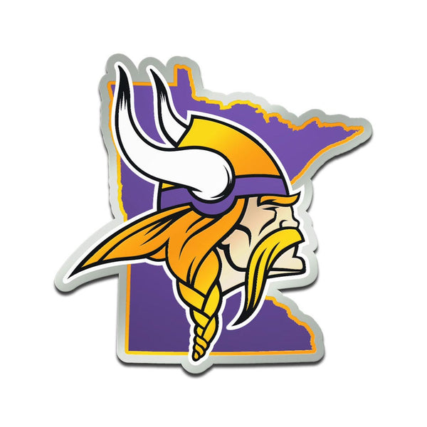 Minnesota Vikings STATE Acrylic Auto Emblem