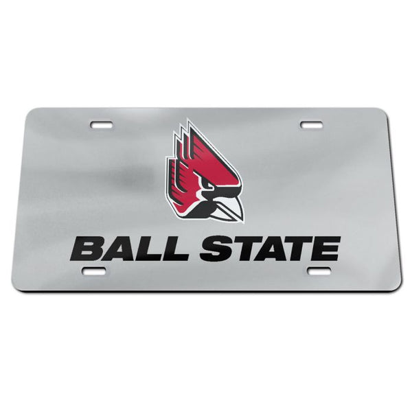 Wholesale-Ball State Cardinals Specialty Acrylic License Plate