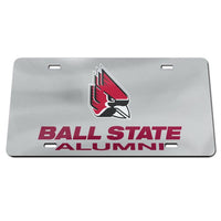 Wholesale-Ball State Cardinals Specialty Acrylic License Plate