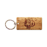 Cincinnati Bengals WOOD Keychain Rectangle