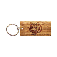 Cincinnati Bengals WOOD Keychain Rectangle