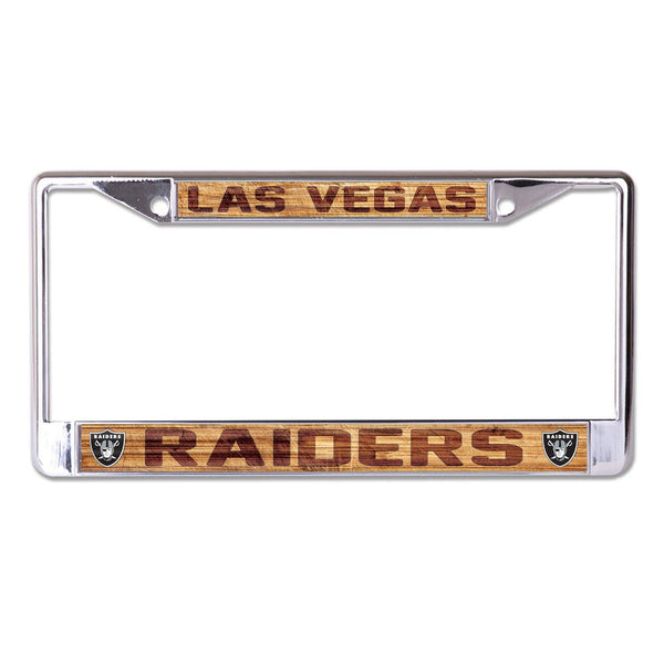 Las Vegas Raiders Lic Plt Frame S/L Printed