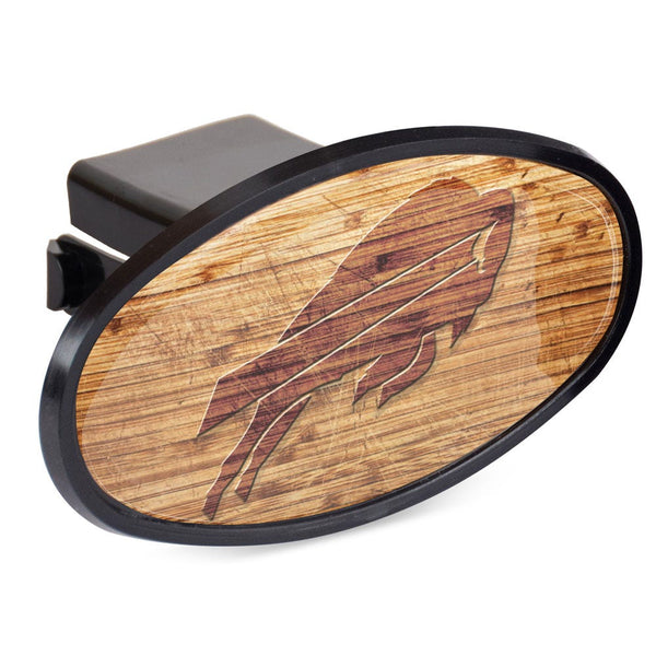 Buffalo Bills WOOD Oval 2" Hitch Receiver