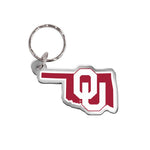 Wholesale-Oklahoma Sooners Keychain Freeform