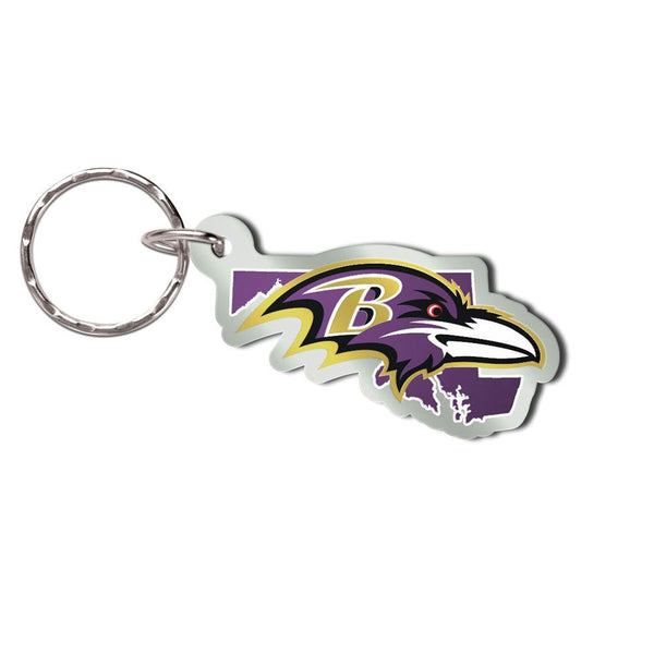 Baltimore Ravens Keychain Freeform