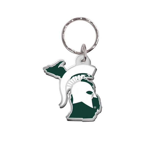 Wholesale-Michigan State Spartans Keychain Freeform