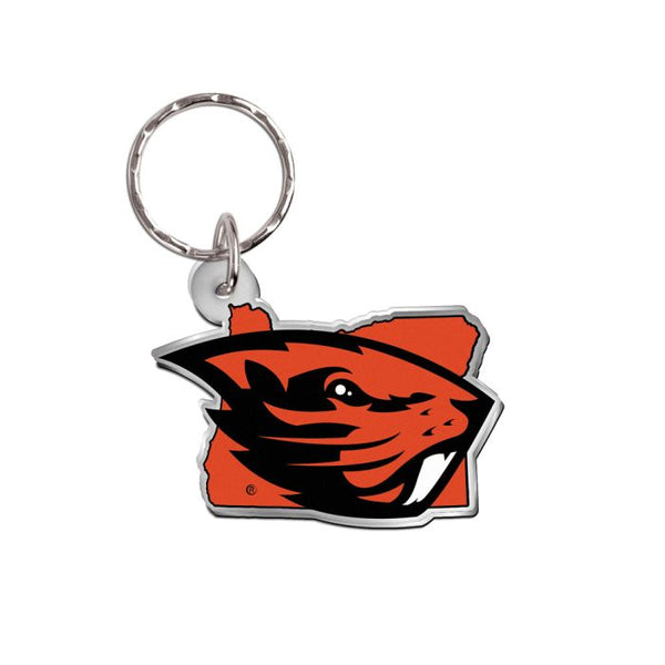 Wholesale-Oregon State Beavers Keychain Freeform