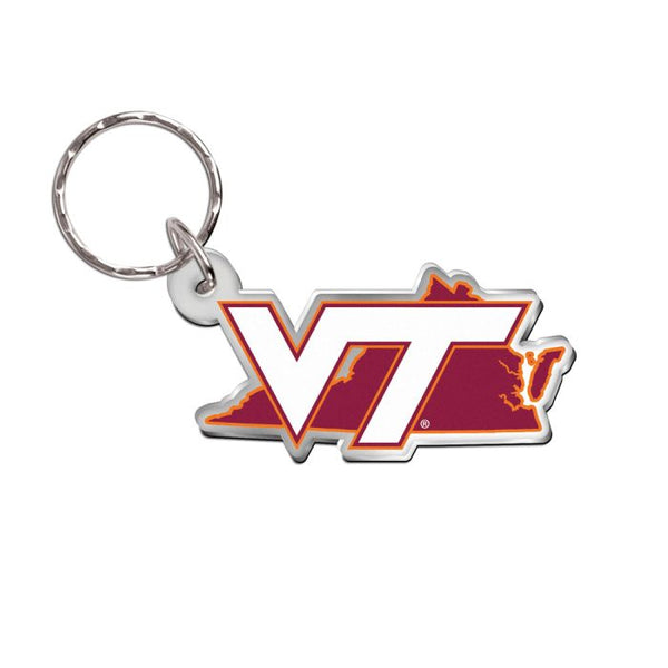 Wholesale-Virginia Tech Hokies Keychain Freeform