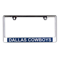 Dallas Cowboys Lic Plate Frame B/O Printed
