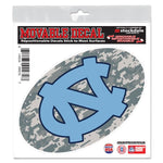 Wholesale-North Carolina Tar Heels CAMO All Surface Decal 6" x 6"