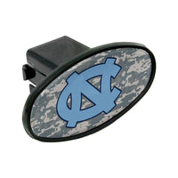 North Carolina Tar Heels CAMO Oval 2" Hitch Receiver