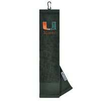 Wholesale-Miami Hurricanes Towels - Face/Club