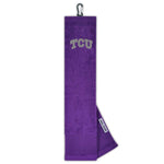 Wholesale-TCU Horned Frogs Towels - Face/Club