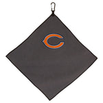 Chicago Bears Towel - Grey Microfiber 15" x 15"