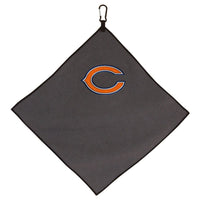 Chicago Bears Towel - Grey Microfiber 15" x 15"