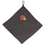 Cleveland Browns Towel - Grey Microfiber 15" x 15"