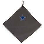 Dallas Cowboys Towel - Grey Microfiber 15" x 15"